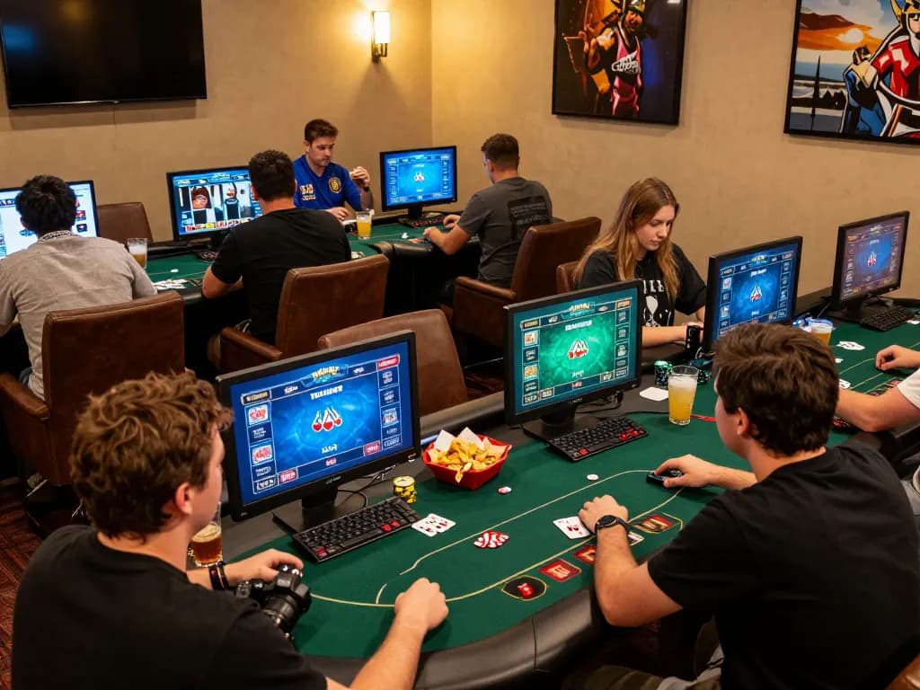 Players enjoying dynamic online poker games on https://www.atqvn.com/ with engaging interfaces and cozy settings.