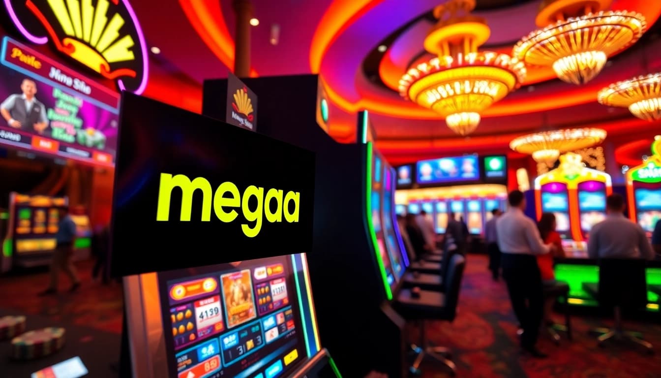 เล่น mega888slot บนสล็อตแมชชีนที่มีสีสันในคาสิโนที่คึกคัก