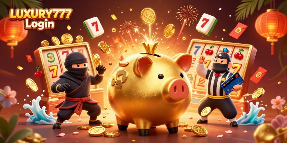 Masuk ke LUXURY777 Login dan mainkan slot dengan suasana kasino yang meriah.