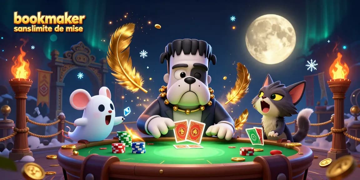 Jouer avec un bookmaker sans limite de mise pour maximiser vos gains tout en s'amusant.