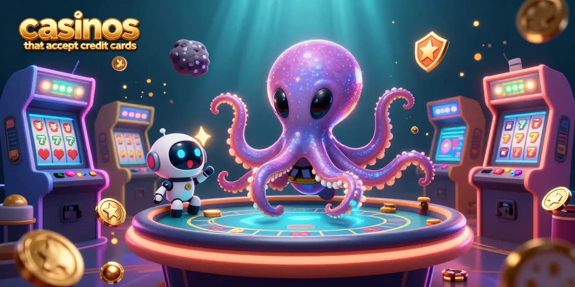 Experience excitement at casinos that accept credit cards with thrilling games and vibrant visuals.