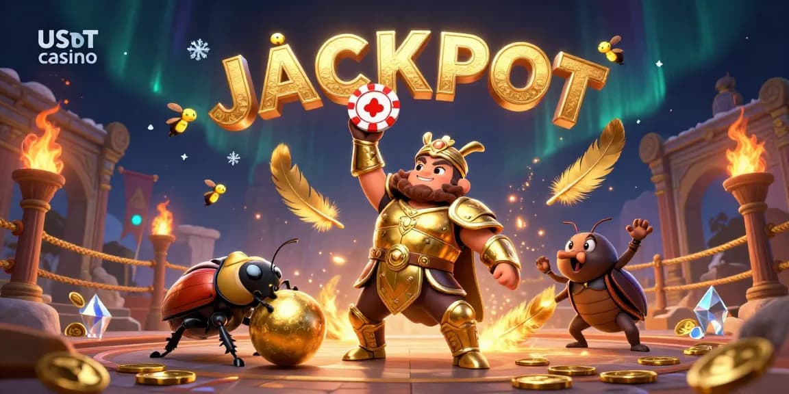 Gioca nei migliori usdt casino, con personaggi 3D celebrativi e dettagli luminosi in un'atmosfera coinvolgente.