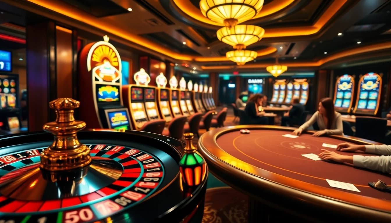 Experience the thrill of online gaming at XX88.AI with vibrant casino tables and exciting play.