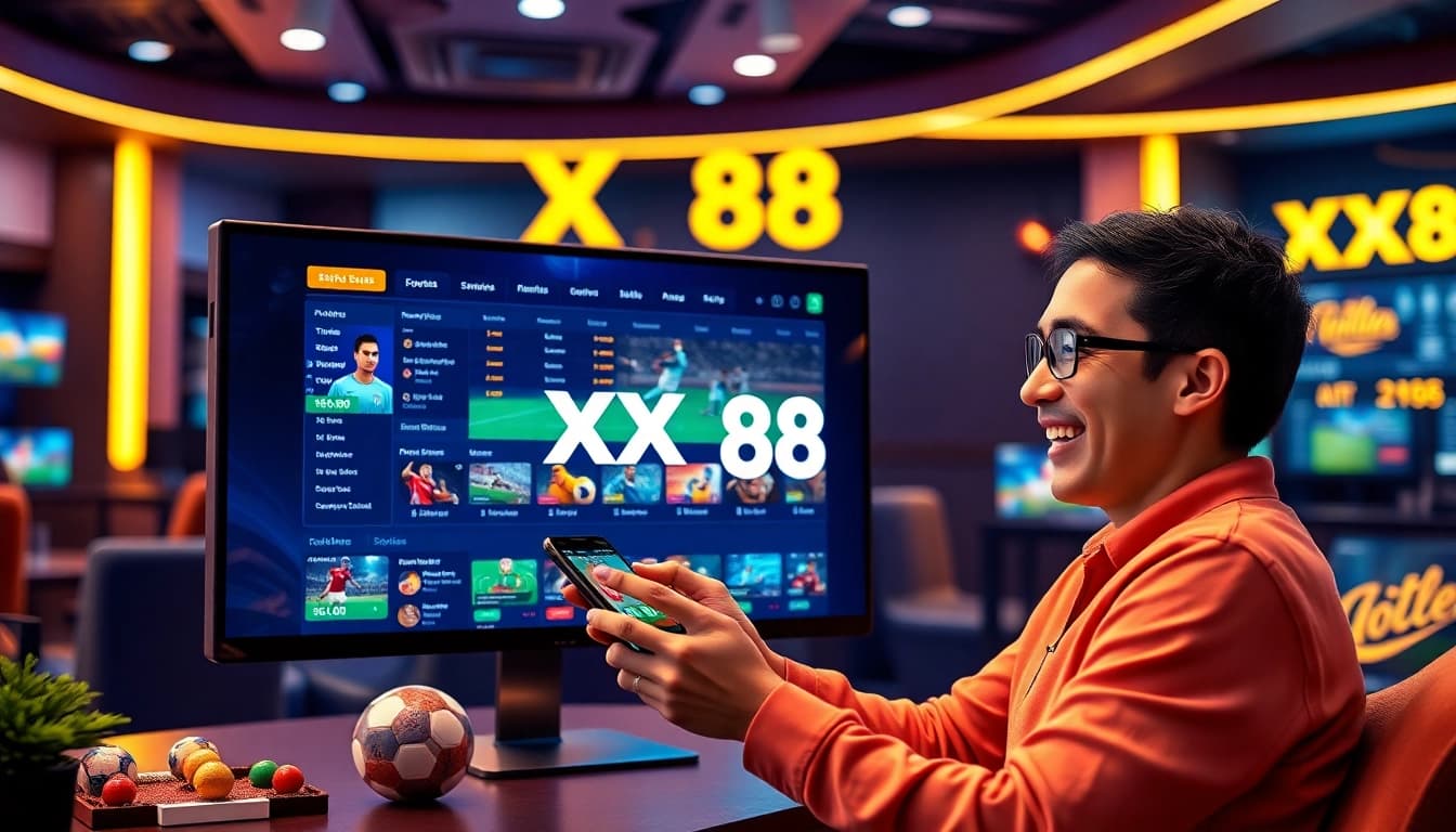 Experience the excitement of online betting with XX88 HOW's interactive platform.