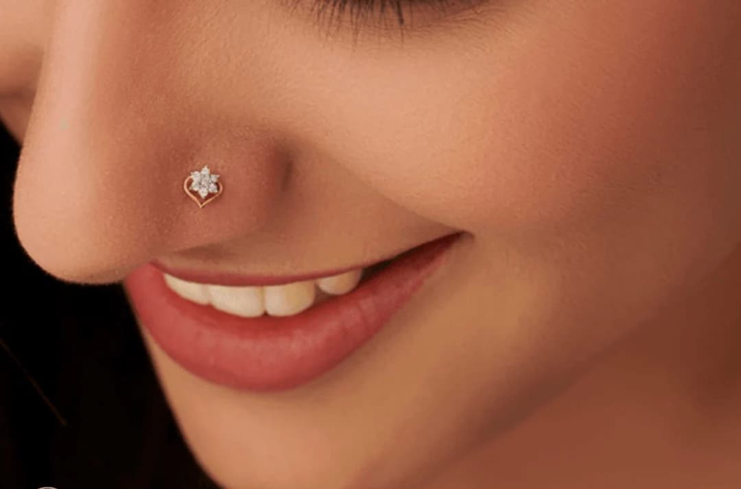 Nose Stud for Women by Cervin Blanc | Elegant &amp; Timeless