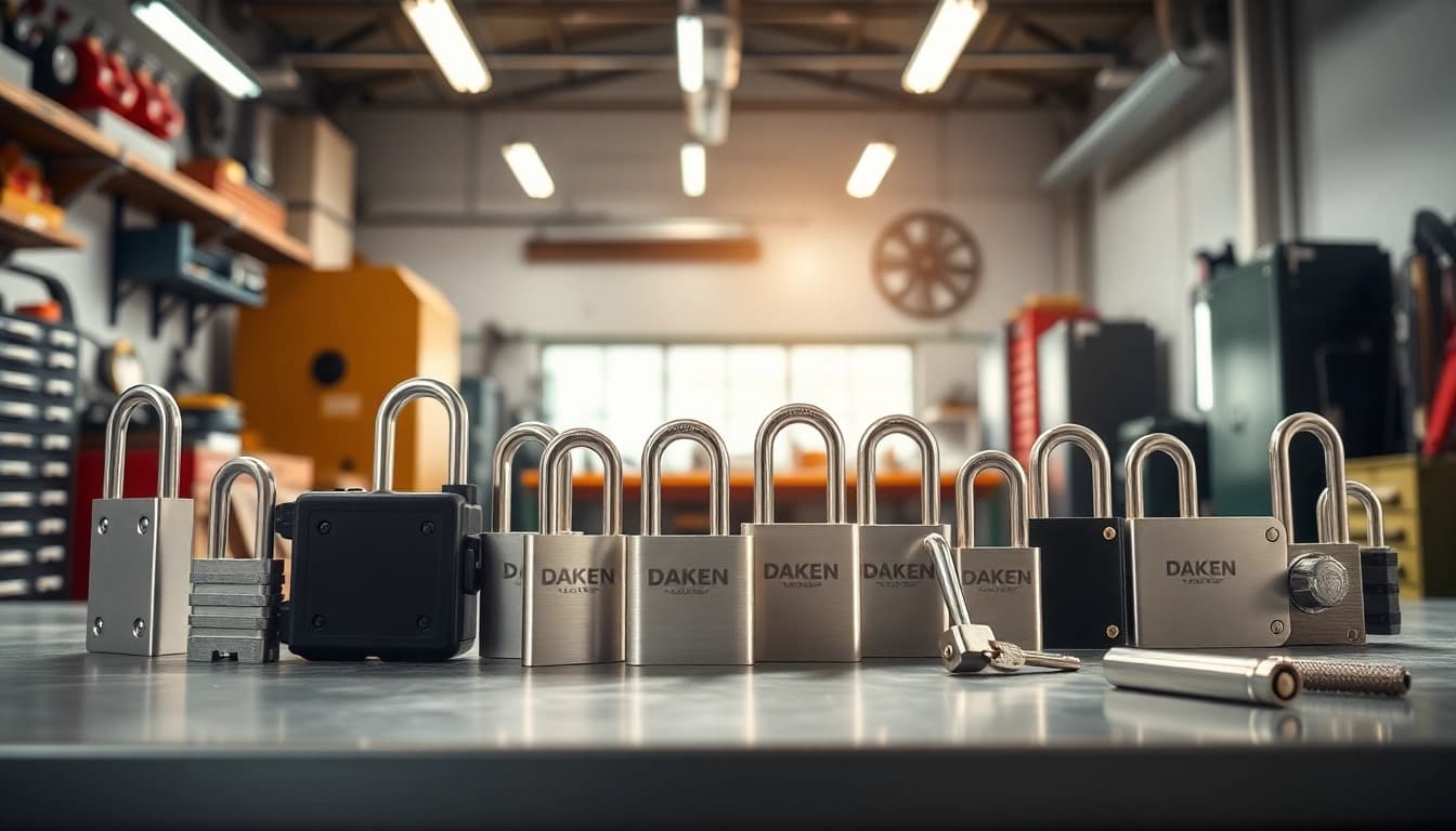 Visita https://www.dakenlocks.com per esplorare sicurezza e qualità dei lucchetti professionali.