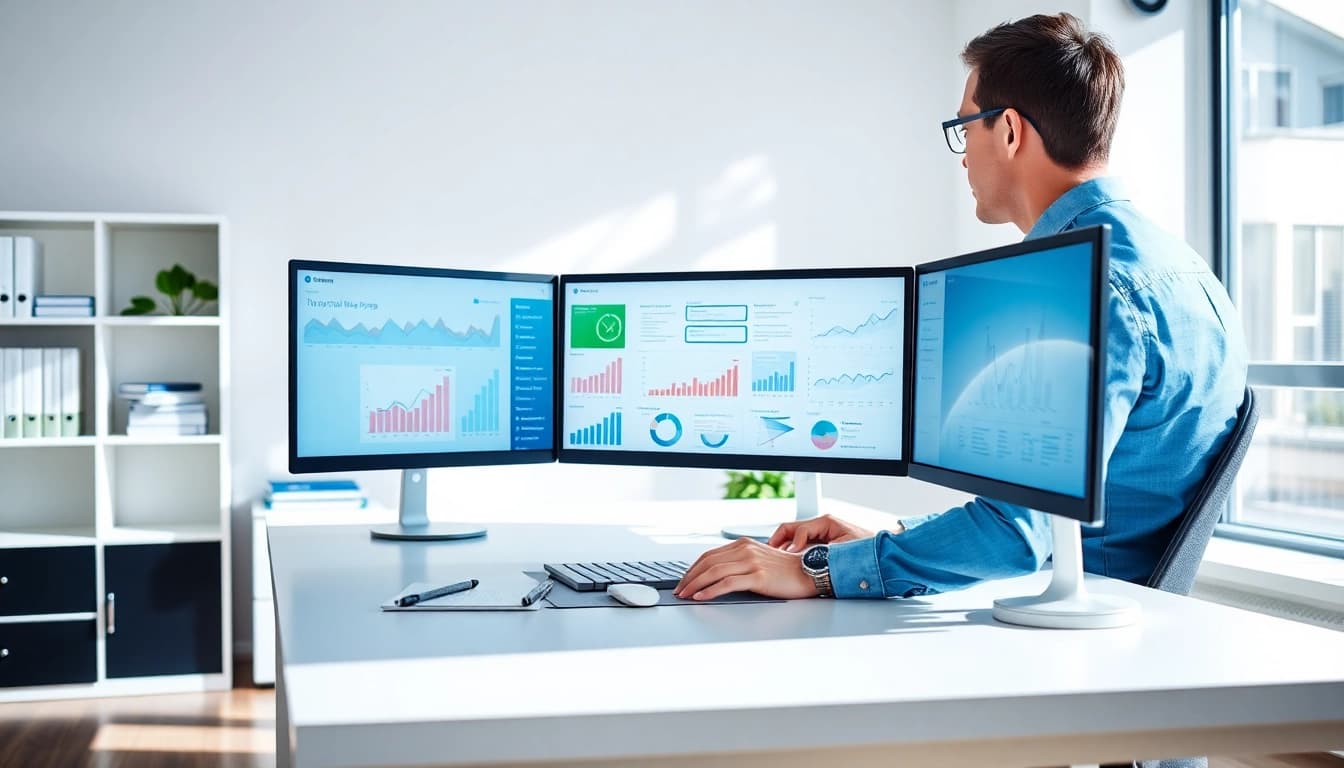 Analyze strategies for https://presshackers.com with a digital marketing strategist in a contemporary office.
