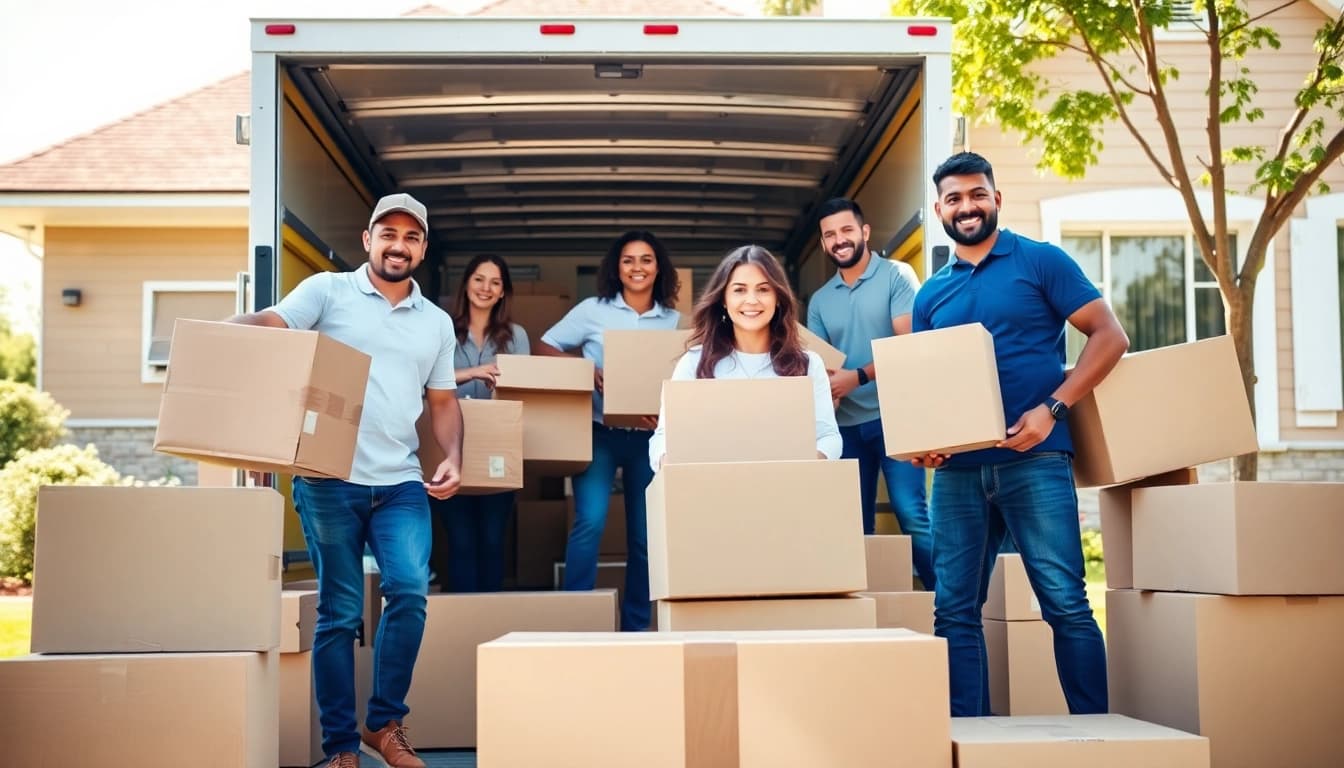Efficient canadian movers assisting in a smooth residential relocation.