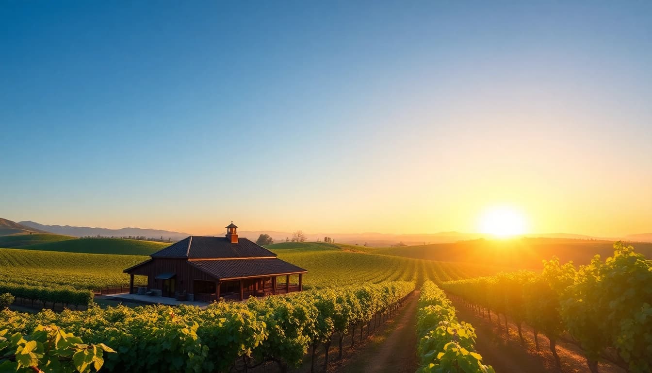 Experience the best california wineries with stunning vineyard landscapes and inviting rustic charm.