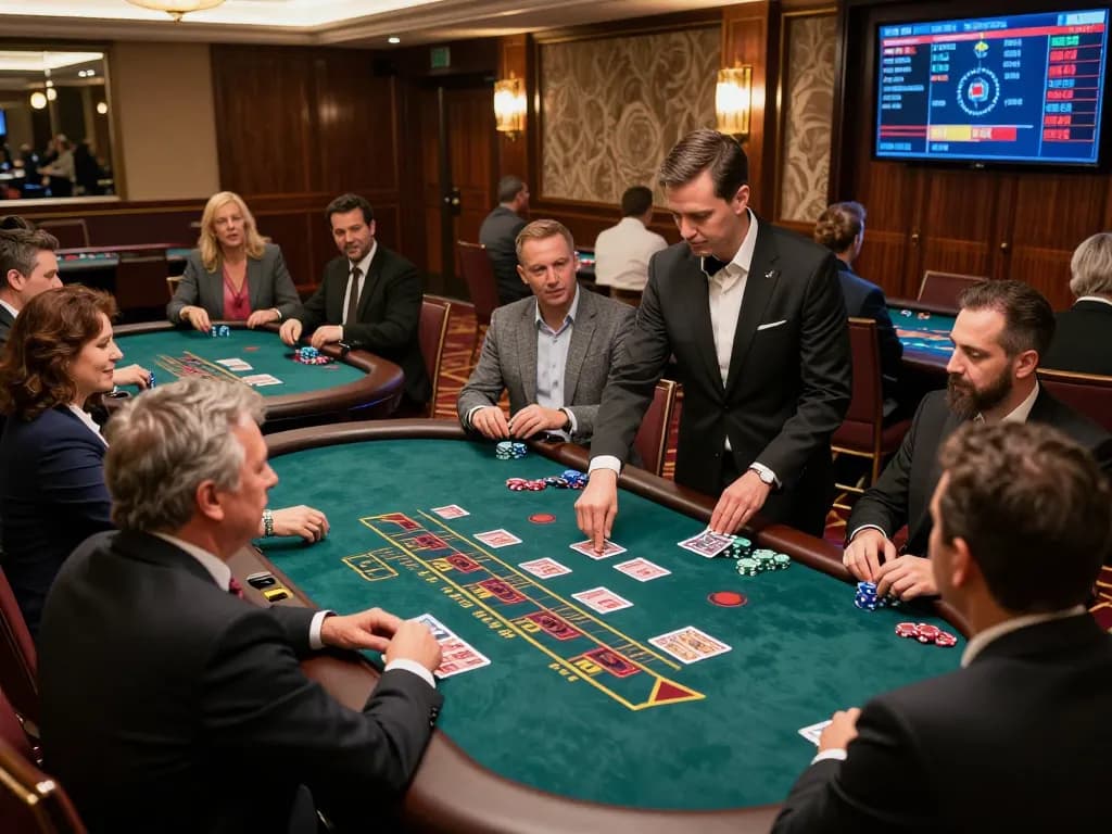 Experience the dynamic LOTO188 TRANG CHỦ live casino environment with engaging blackjack gameplay.