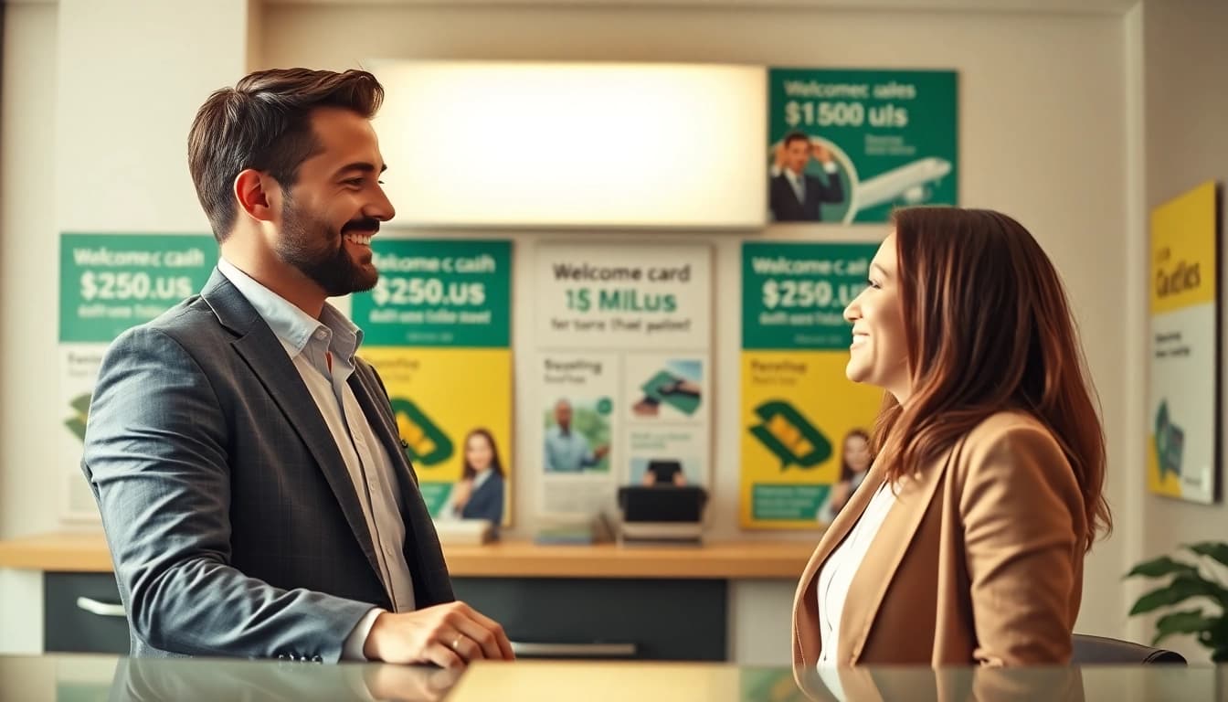 Selling airline miles for cash at https://miles123.com with a friendly consultant in a professional setting.