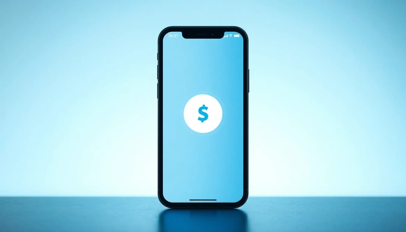 현대 디지털 결제 기술을 선보이는 스마트폰에서의 손쉬운 소액결제 거래