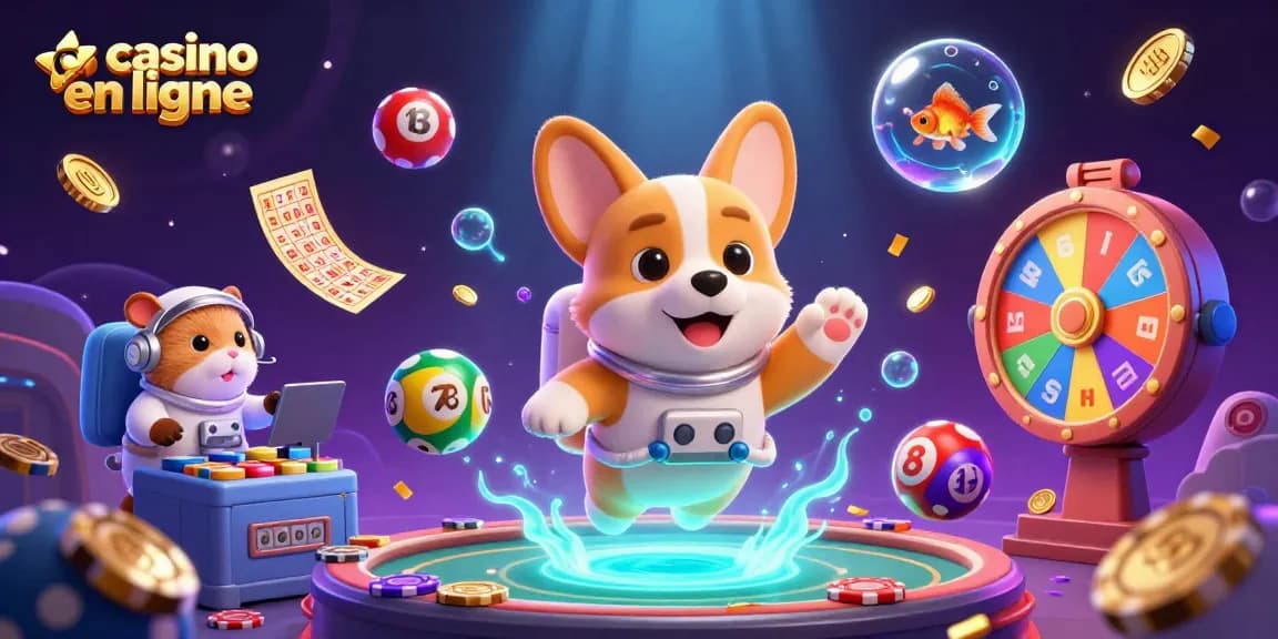 Découvrez un casino en ligne captivant grâce à des éléments vibrants et interactifs dans un univers dynamique.