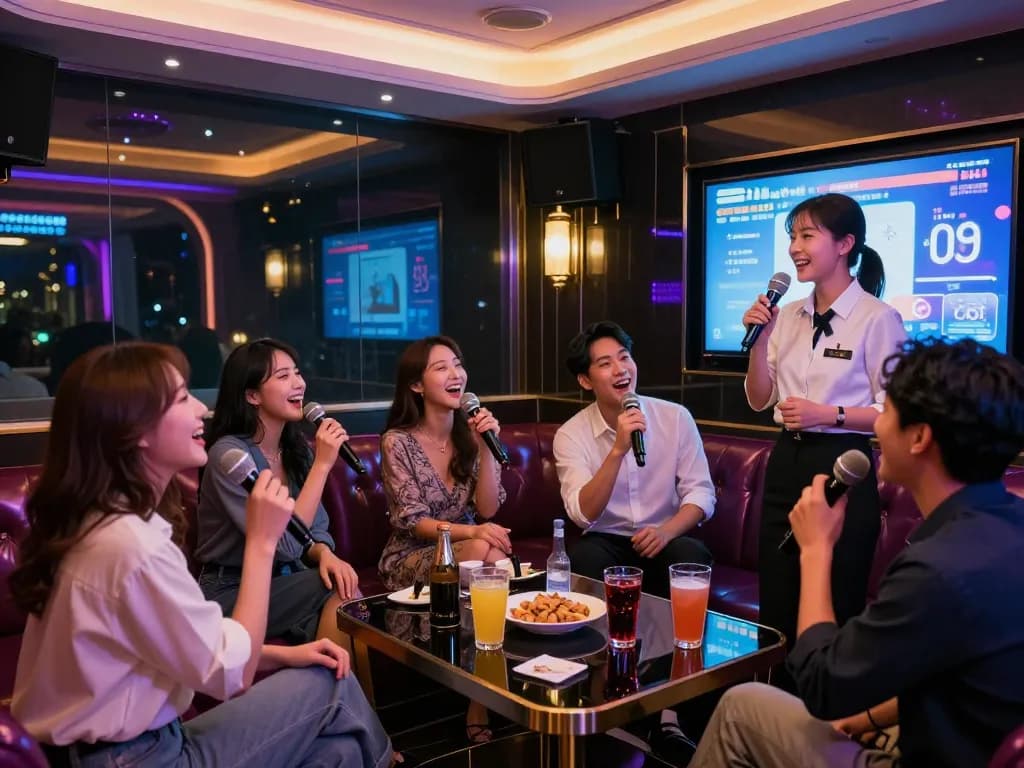 Experience the vibrant nightlife at https://www.gangnamtune.com with friends in a luxurious karaoke setting with exceptional service.