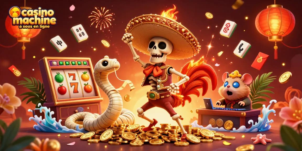 Déclenche des gains avec une machine à sous en ligne casino attrayante et colorée.
