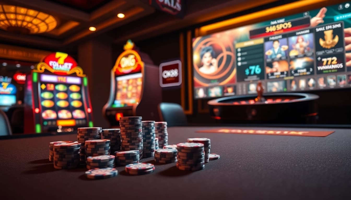Experience high-stakes excitement at https://ok88.tech/ with vibrant casino games and engaging betting options.