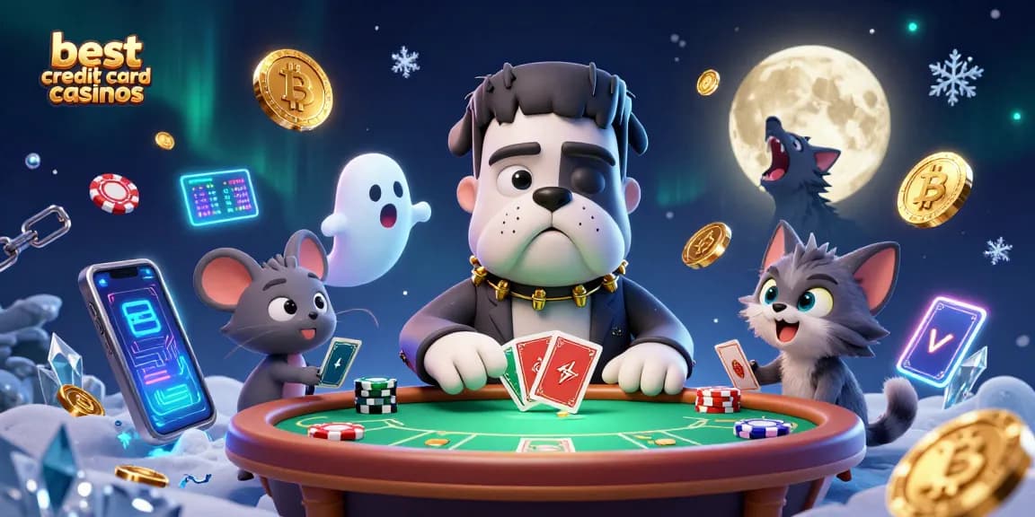 Experience thrilling games at the best credit card casinos with unique characters and vibrant action.