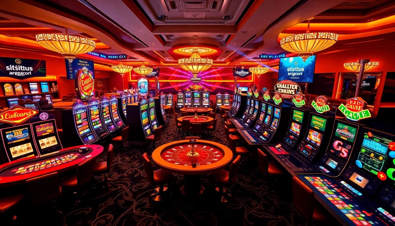Play exciting games at situs aresgacor, where vibrant online casinos come alive with thrilling gambling action.