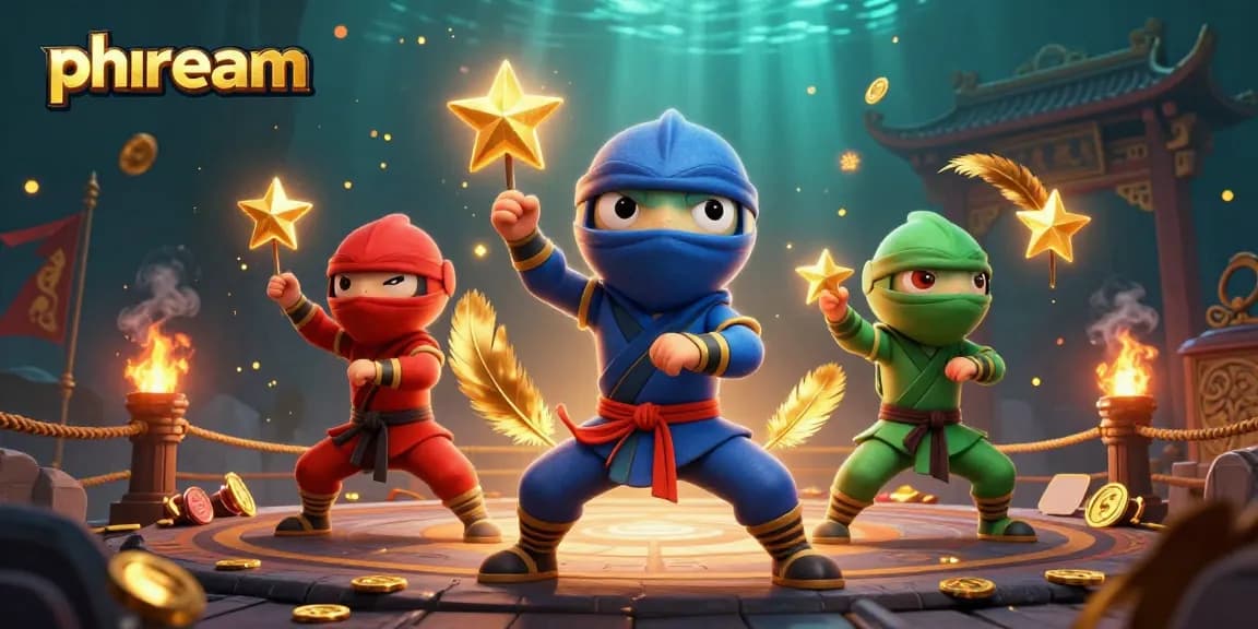 Experience thrilling wins at phdream with chameleons performing in an exciting casino-themed battle.