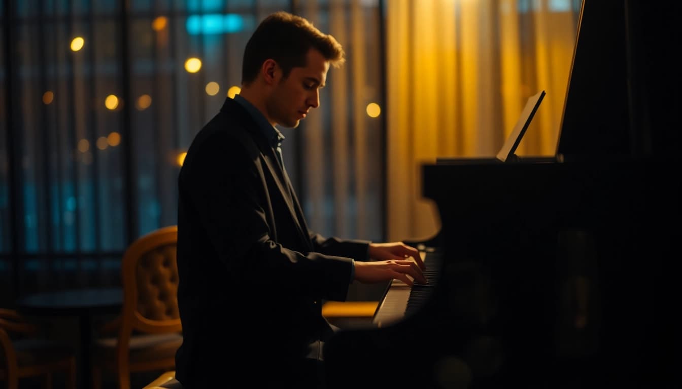Experience the serene atmosphere of a pianist at https://whisperings.com.ua, enhancing the ambiance with their performance.