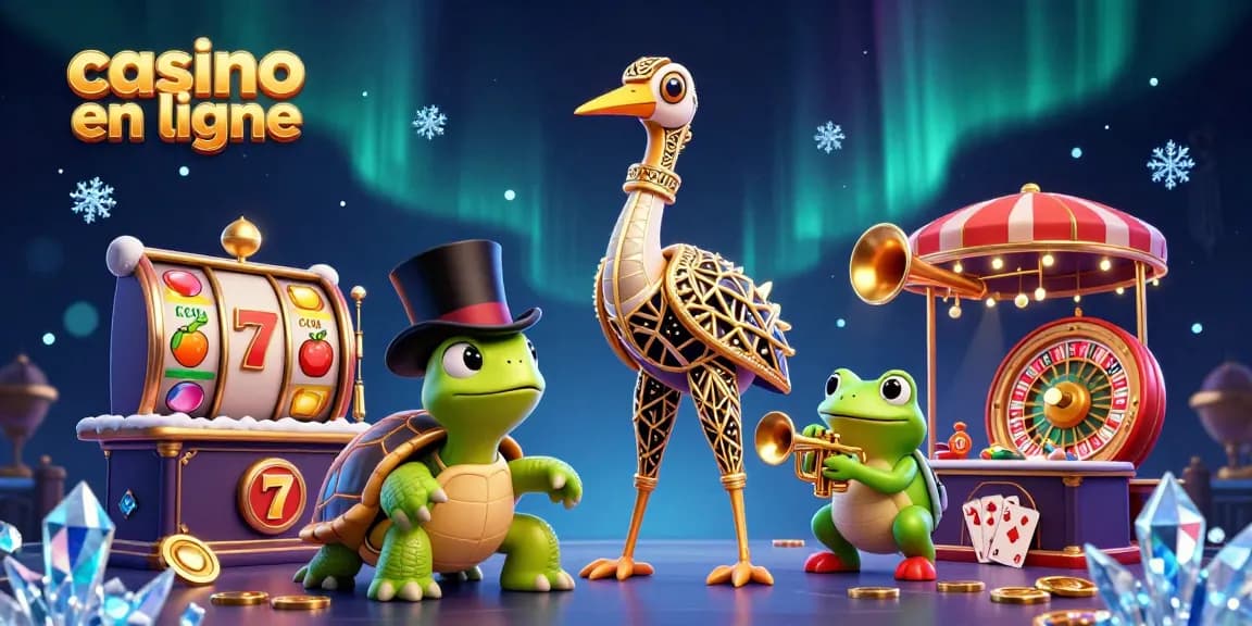 Illustrez votre expérience de casino en ligne avec des symboles de jackpot et des éléments de jeu dynamique.