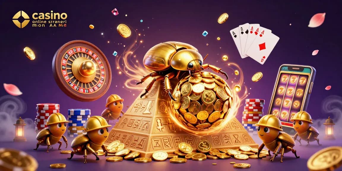Gioca nei casinò online stranieri non AAMS e scopri il divertimento con monete dorate volanti e simboli affascinanti.