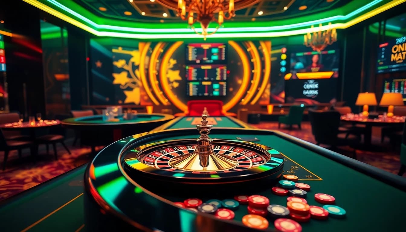 Vivez des paris et des gains passionnants au meilleur casino en ligne avec des installations de roulette et de poker vibrantes.