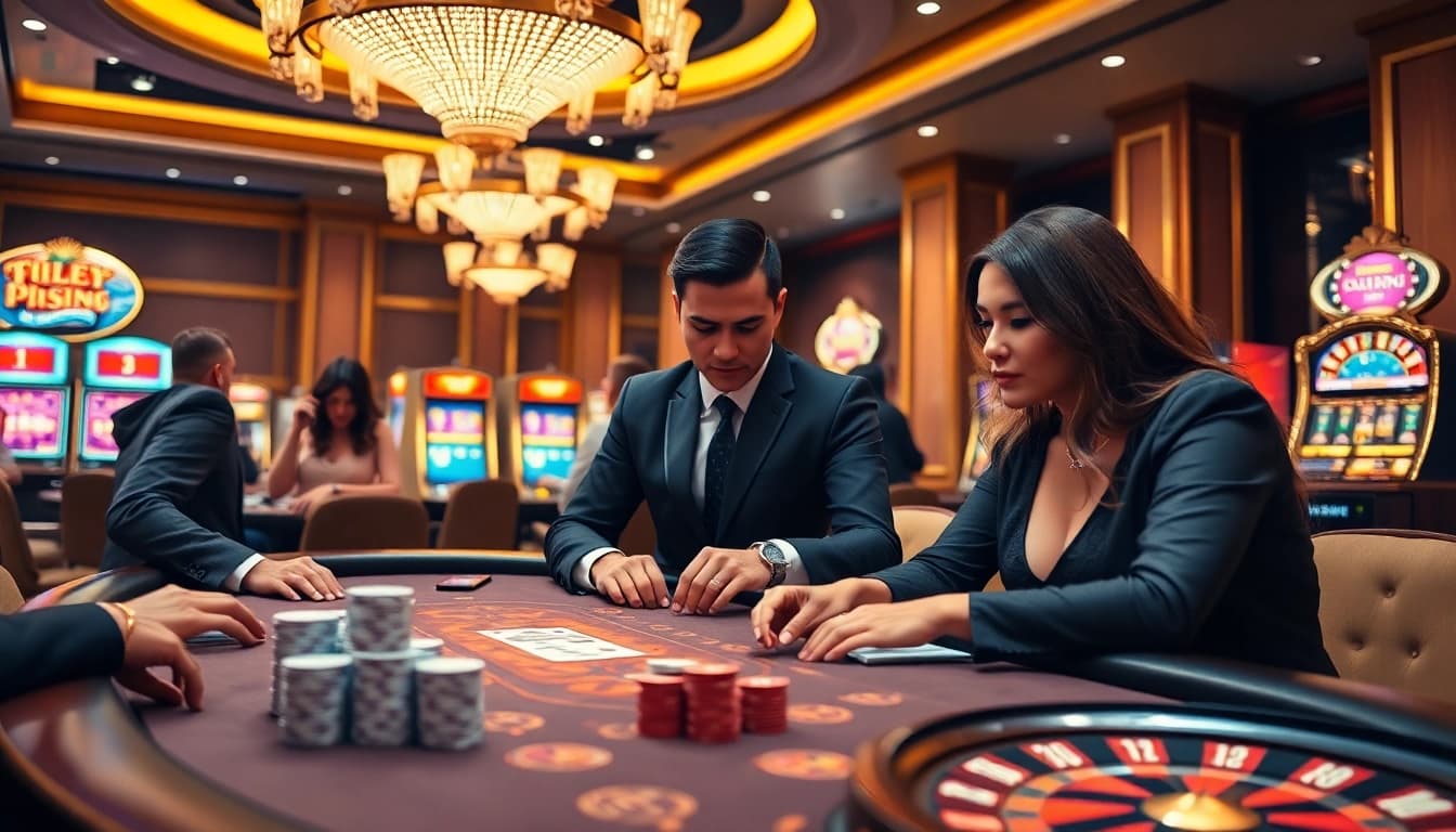 Engaging scene at https://rr88.wales/ showcasing dynamic casino gaming with exciting gameplay elements.