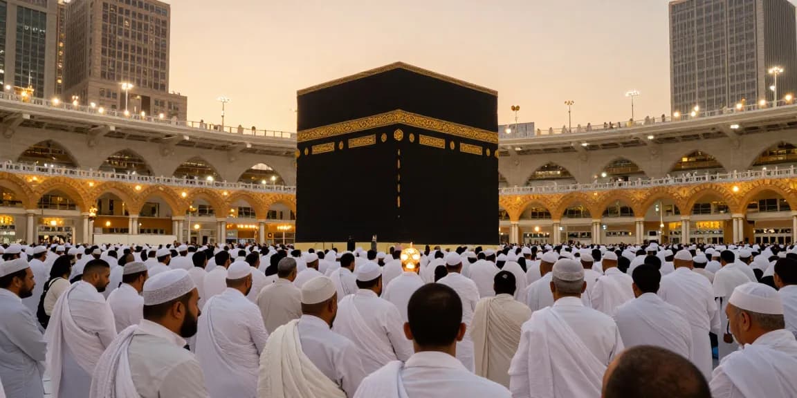 Umroh Full Ramadhan travel experience at the Holy Kaaba, a must-visit destination for seekers of spiritual journeys.