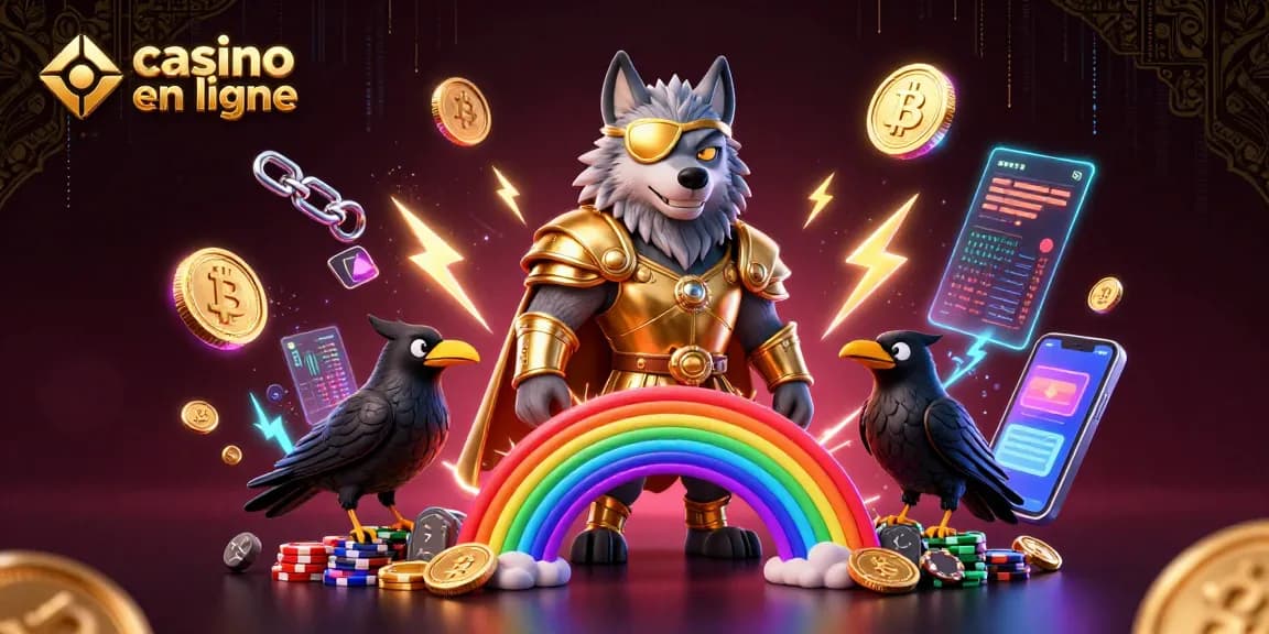 Jouer au casino en ligne avec le loup Odin et ses corbeaux pour remporter des jackpots