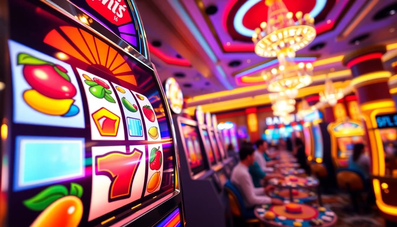 หมุนสล็อตใน mega888slot ที่คาสิโนที่มีชีวิตชีวาและแสงสว่างน่าตื่นเต้น