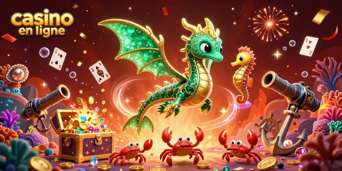 Gagnez avec un casino en ligne offrant des jeux palpitants et des trésors sous-marins.