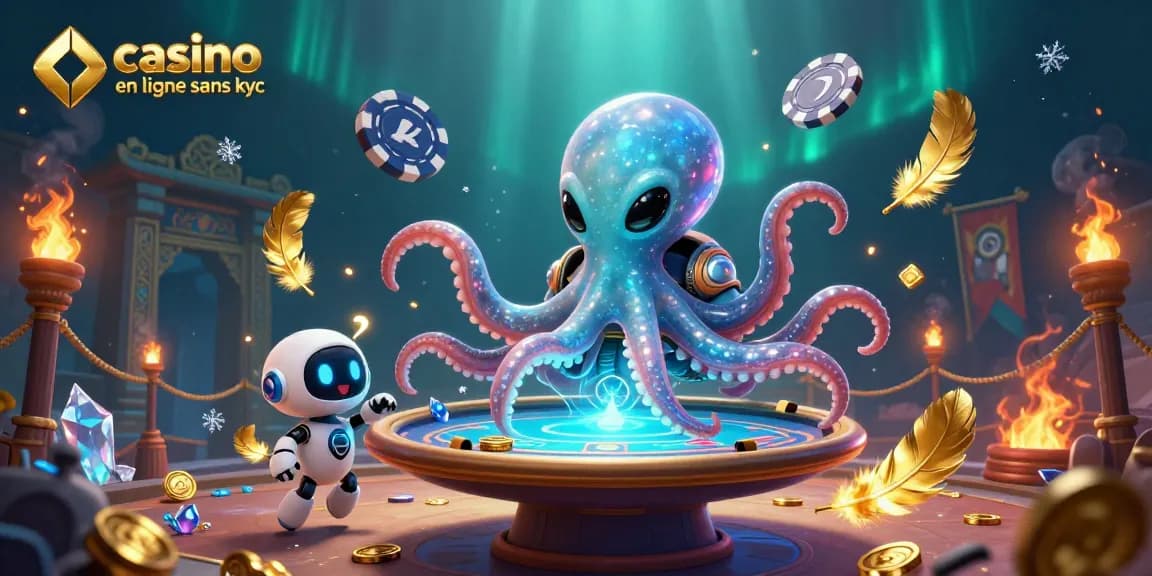 Jouez sur un casino en ligne sans kyc et découvrez des jeux captivants sans vérification d'identité.