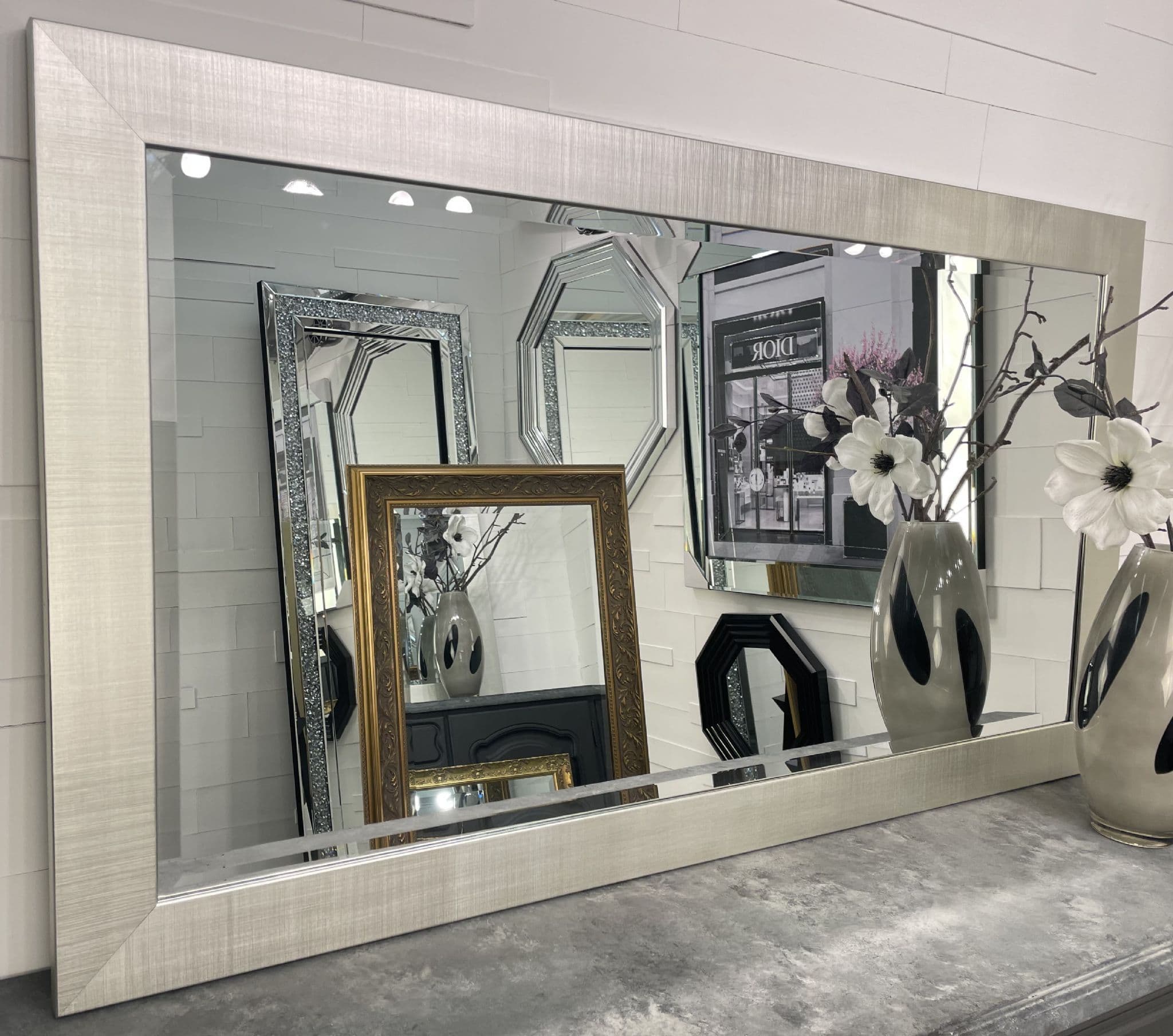 Luxury Overmantle Mirror Designs for Elegant Living Rooms