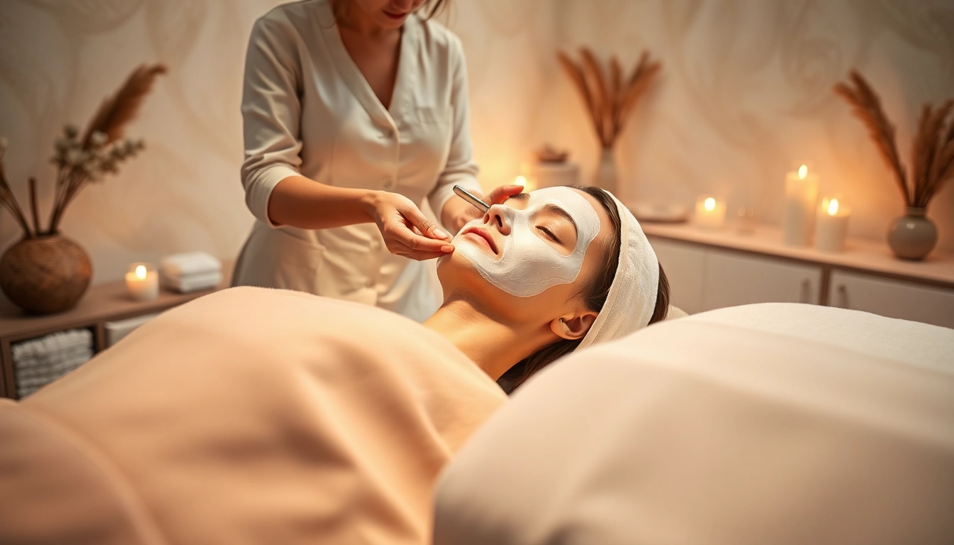 Clients enjoying the Best facial spa in Queens for rejuvenating facial treatments.
