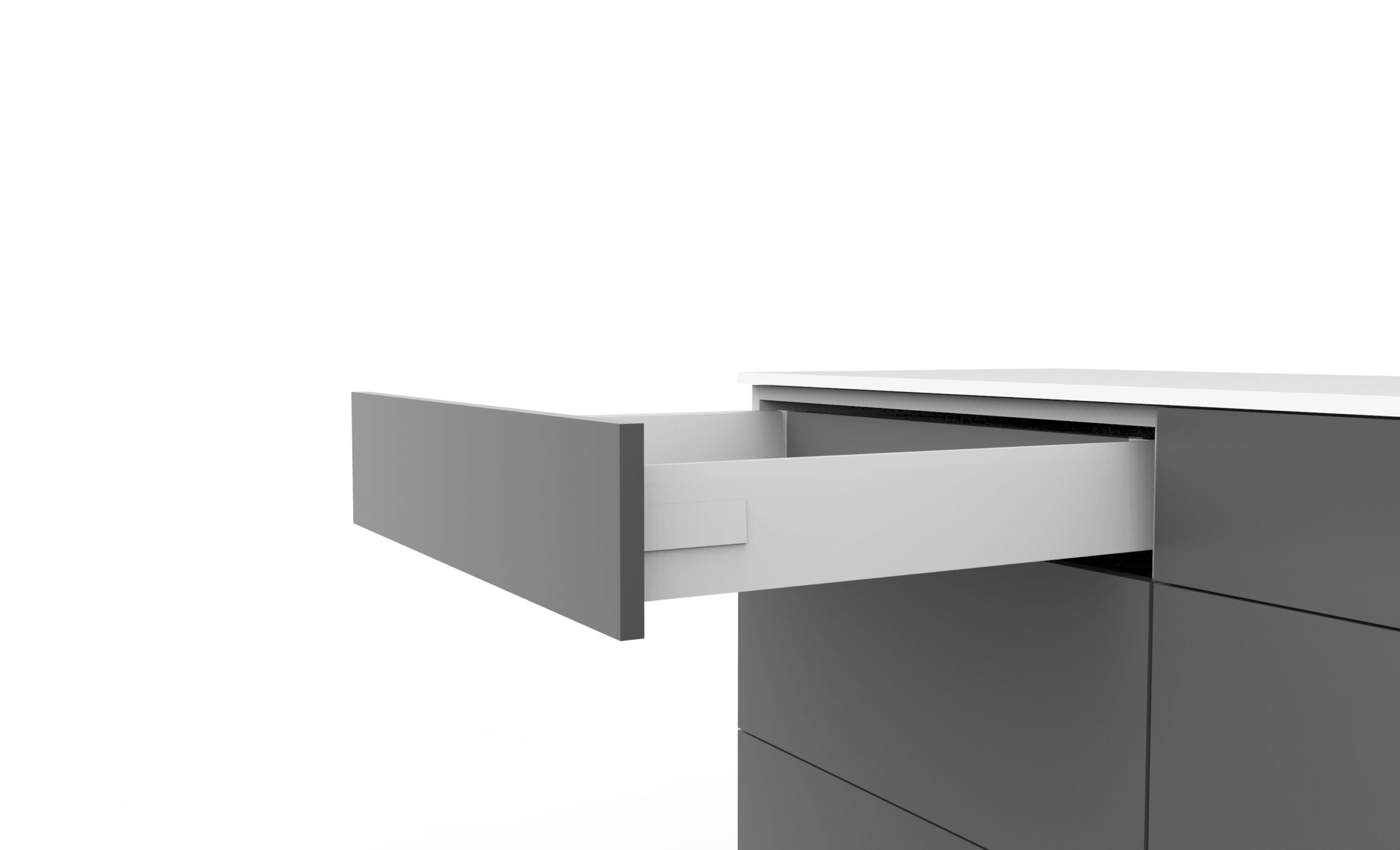 Professional Double Wall Drawer System with Smooth Drawer Performance