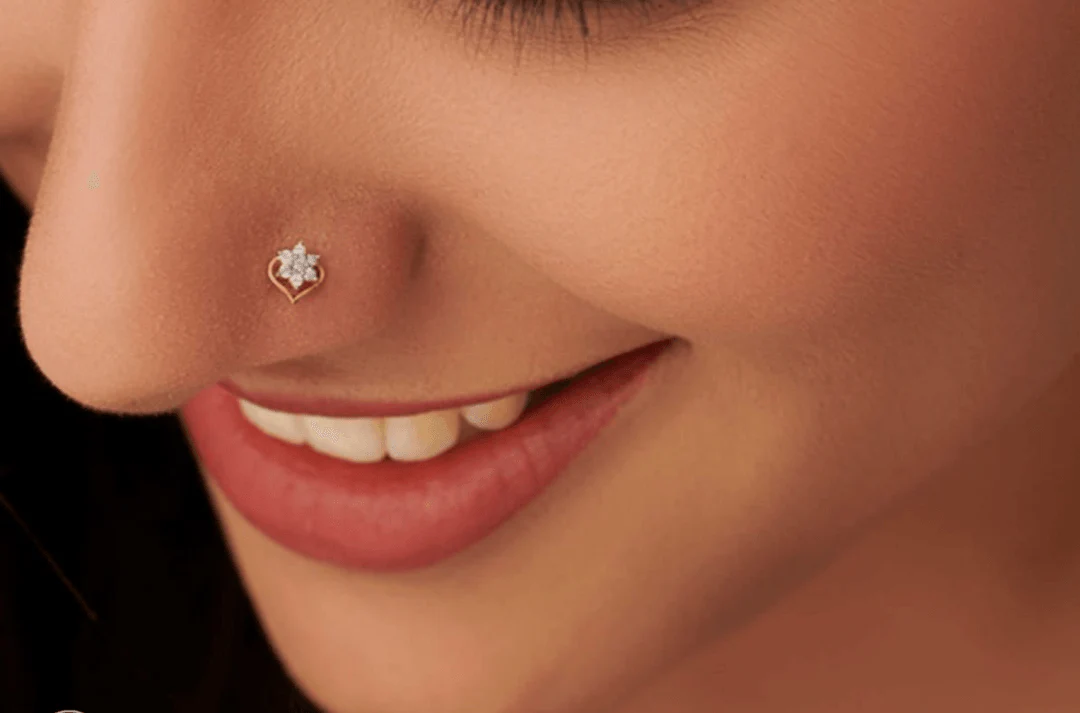 Nose Stud for Women by Cervin Blanc | Elegant &amp; Timeless