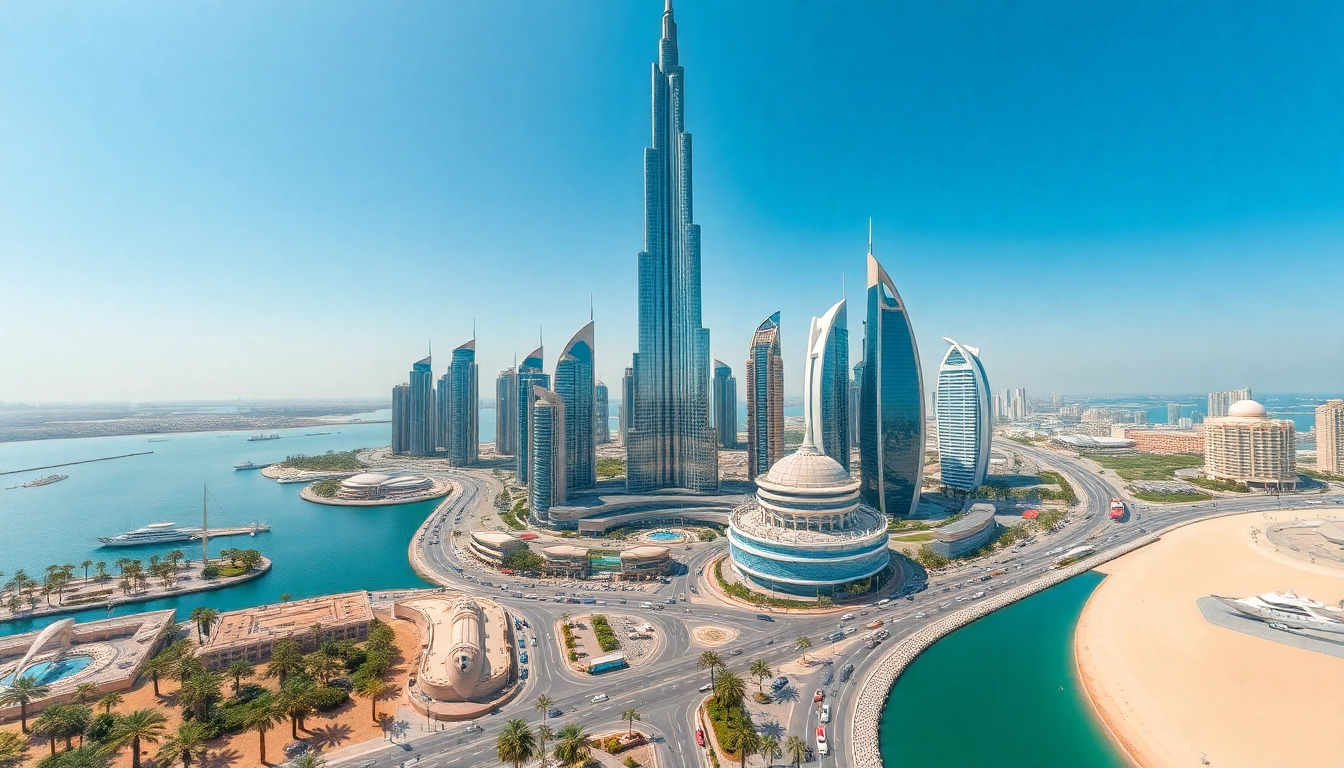 Experience a vibrant dubai city tour showcasing iconic landmarks and lively urban life.