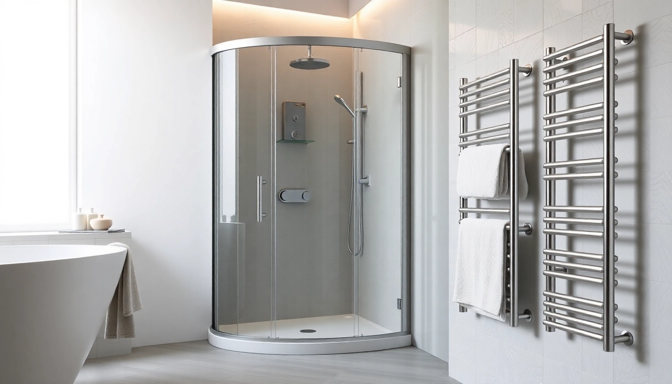 Gestalten Sie Ihr Badezimmer mit eleganten sonni sanitär Produkten und stilvollen Duschkabinen.