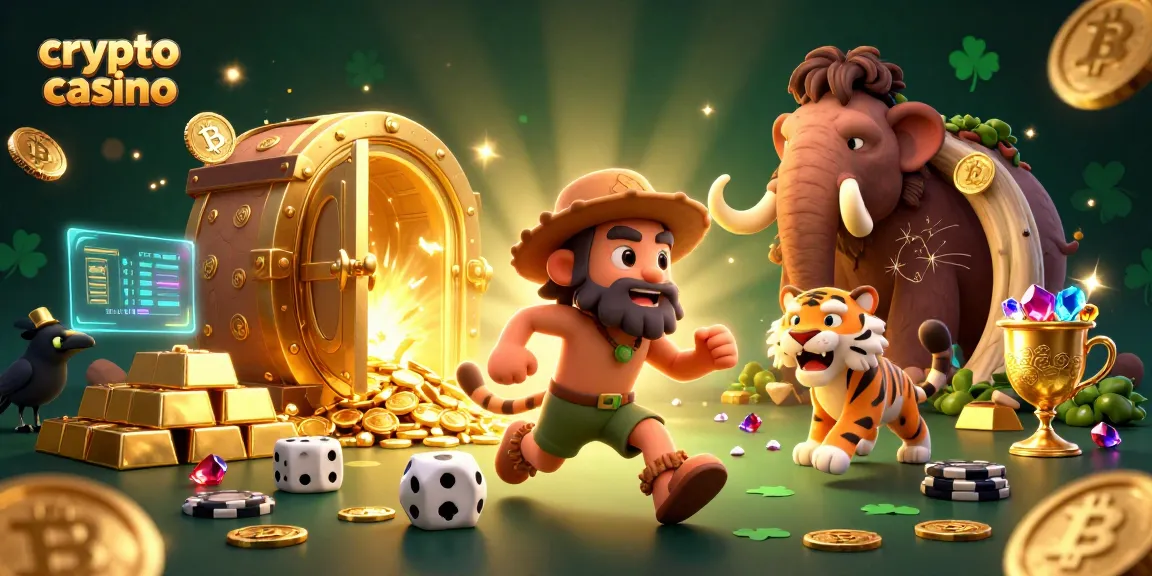 Jouer au crypto casino est possible avec des personnages de la préhistoire et des éléments blockchain dynamiques.