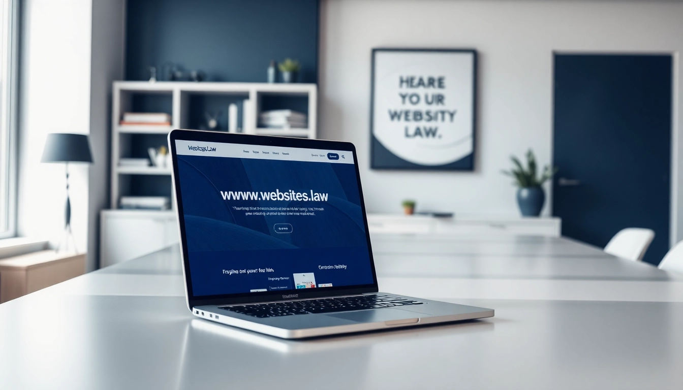 Designing effective law firm websites like https://www.websites.law in a modern office environment