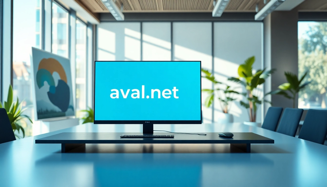 avral.net와 관련된 혁신적인 디지털 작업공간의 사진