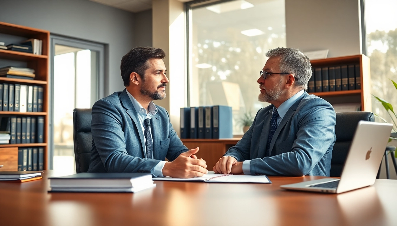 Consultation with a Clearwater truck accident attorney guiding a client through legal options.