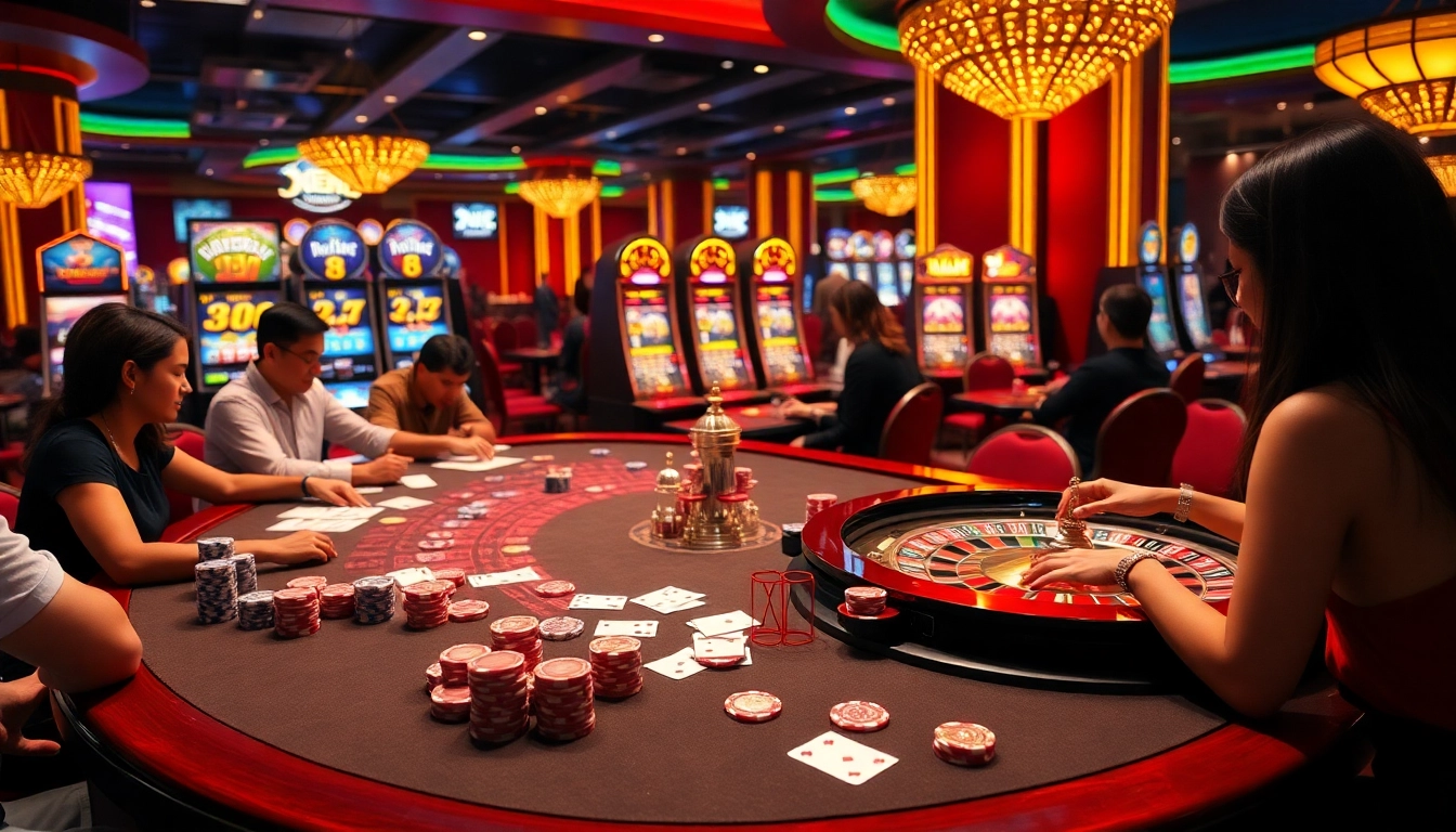 Experience the excitement of Hi 88 with vibrant casino games and passionate players.