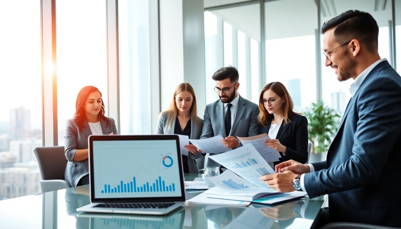 Explore Proposal Writing and Management practices with a diverse team collaborating in an office.