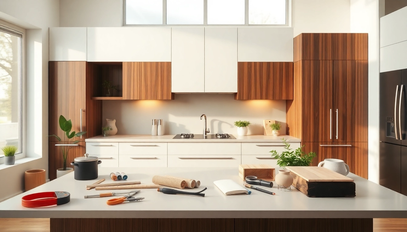 Cabinet Refacing Saint Petersburg FL with modern cabinetry showcasing skilled craftsmanship and warm ambiance.