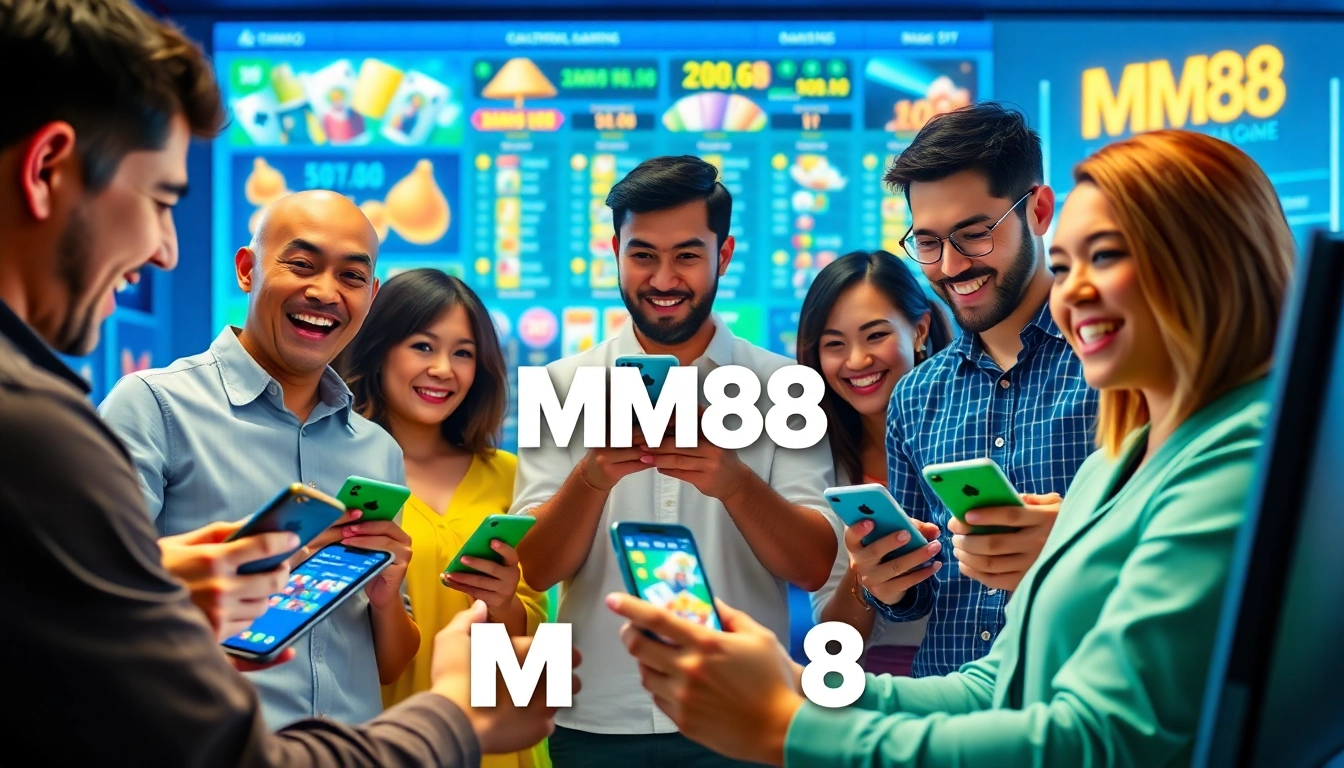 Experience online gaming excitement at https://mm88.agency/ with diverse players engaging in thrilling casino games and sports betting.