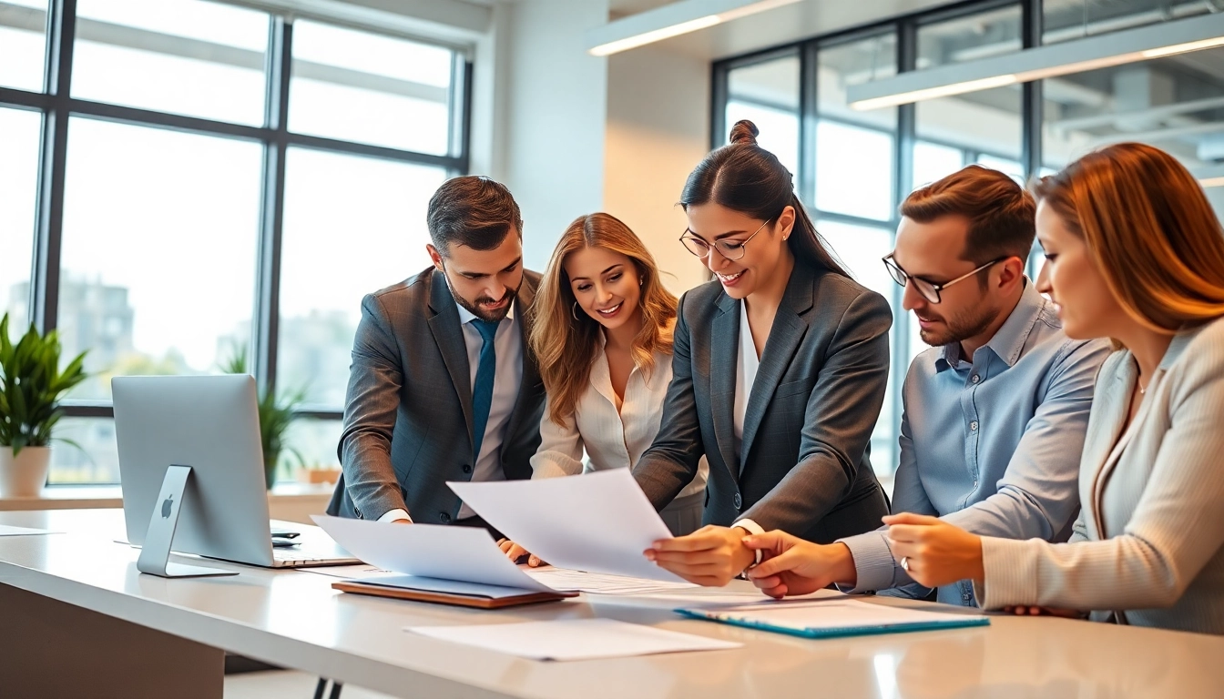 Tax Consultants in Kenya discussing financial strategies in a professional office