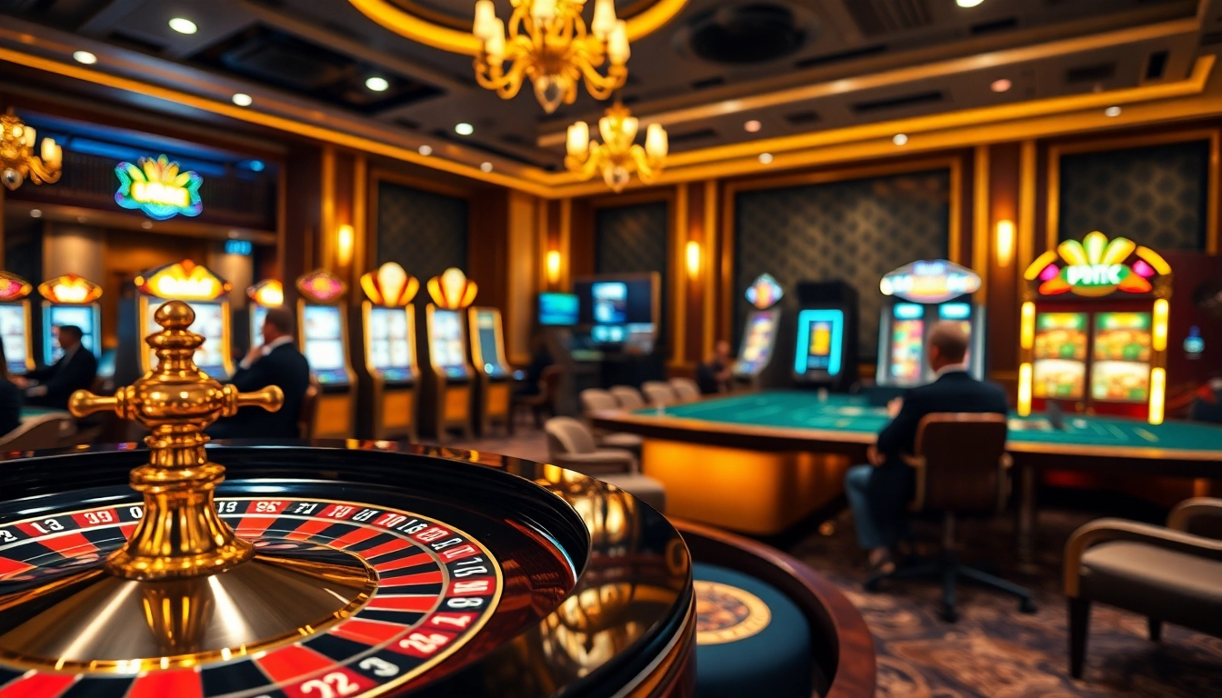 Vivez l'excitation du meilleur casino en ligne avec des machines à sous captivantes et de la roulette.