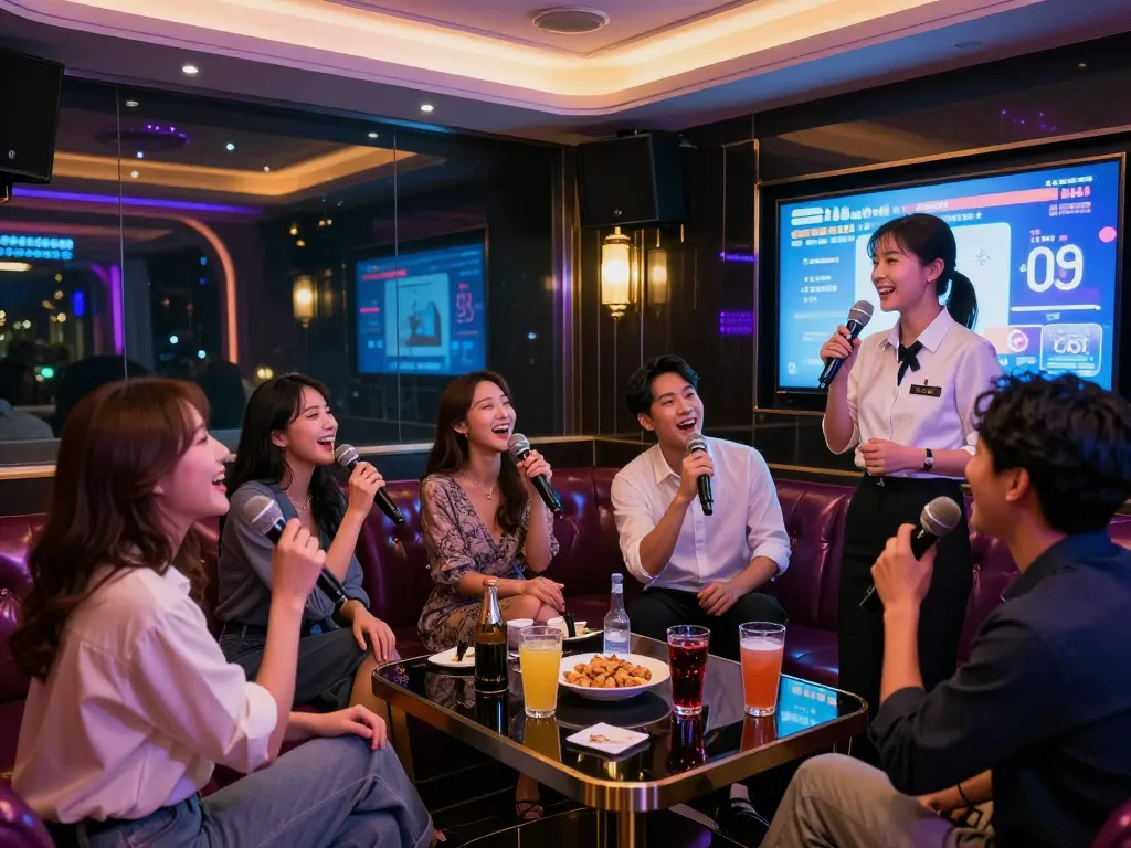 Experience the vibrant nightlife at https://www.gangnamtune.com with friends in a luxurious karaoke setting with exceptional service.